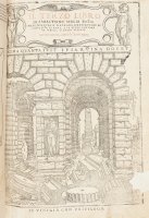 Serlio, I sette libri dell’architettura, Rampazetto, 1562